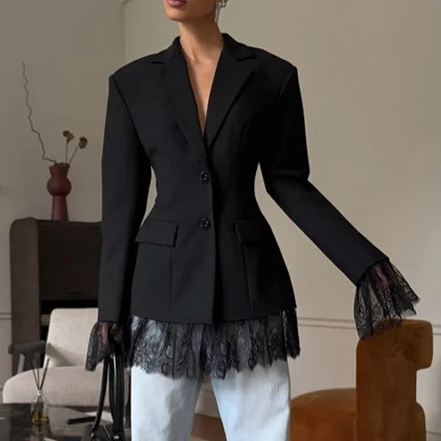 Blazer Donna con Pizzo
