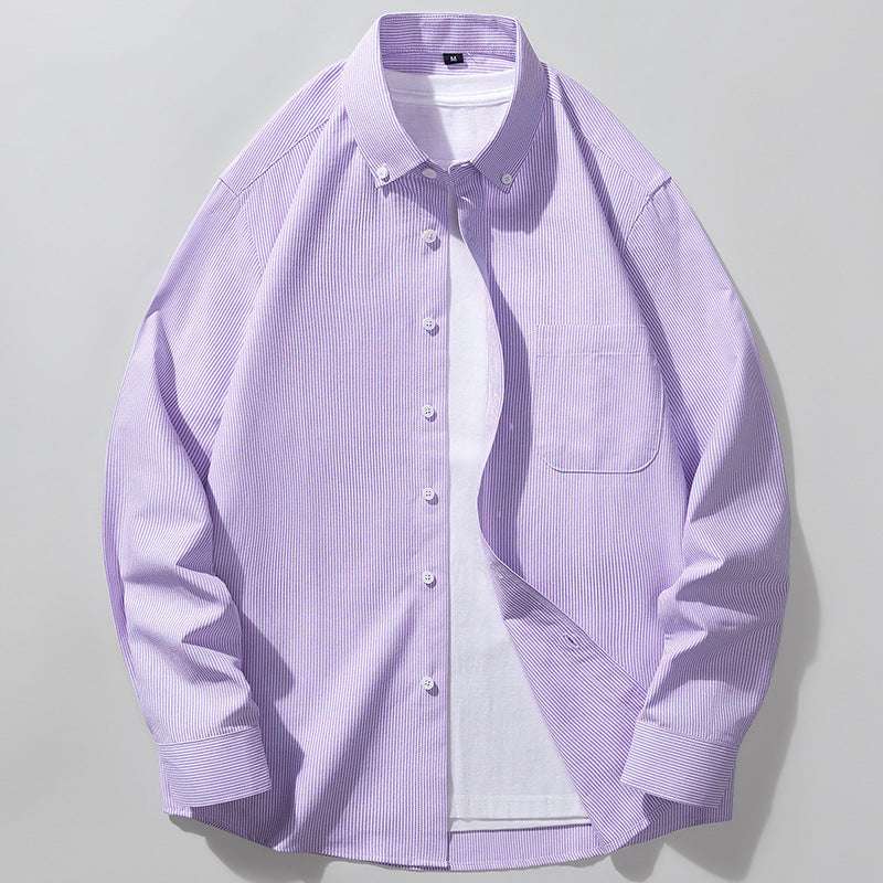 Camicia Oxford Uomo a Righe - Old Money®