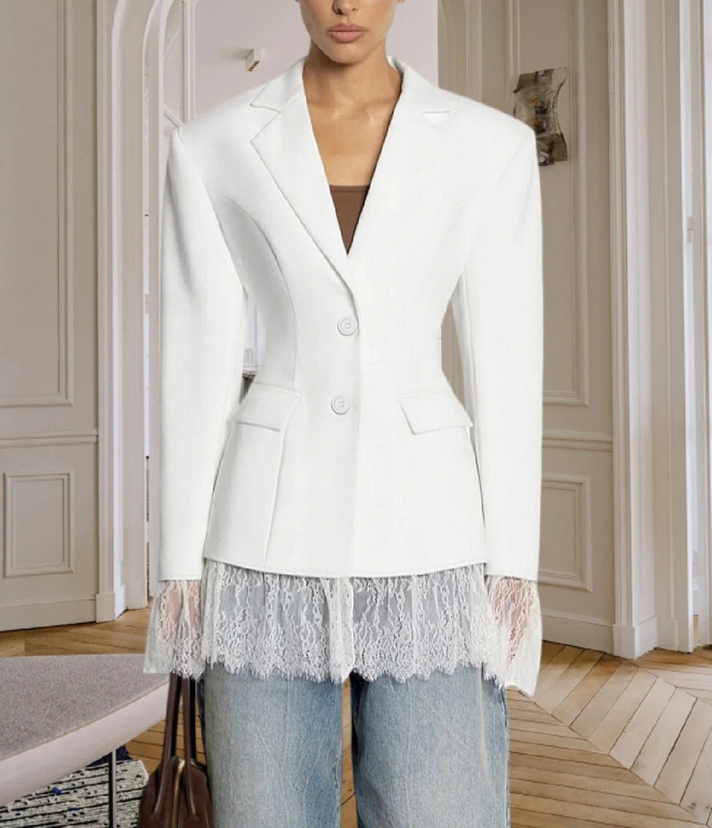Blazer Donna con Pizzo
