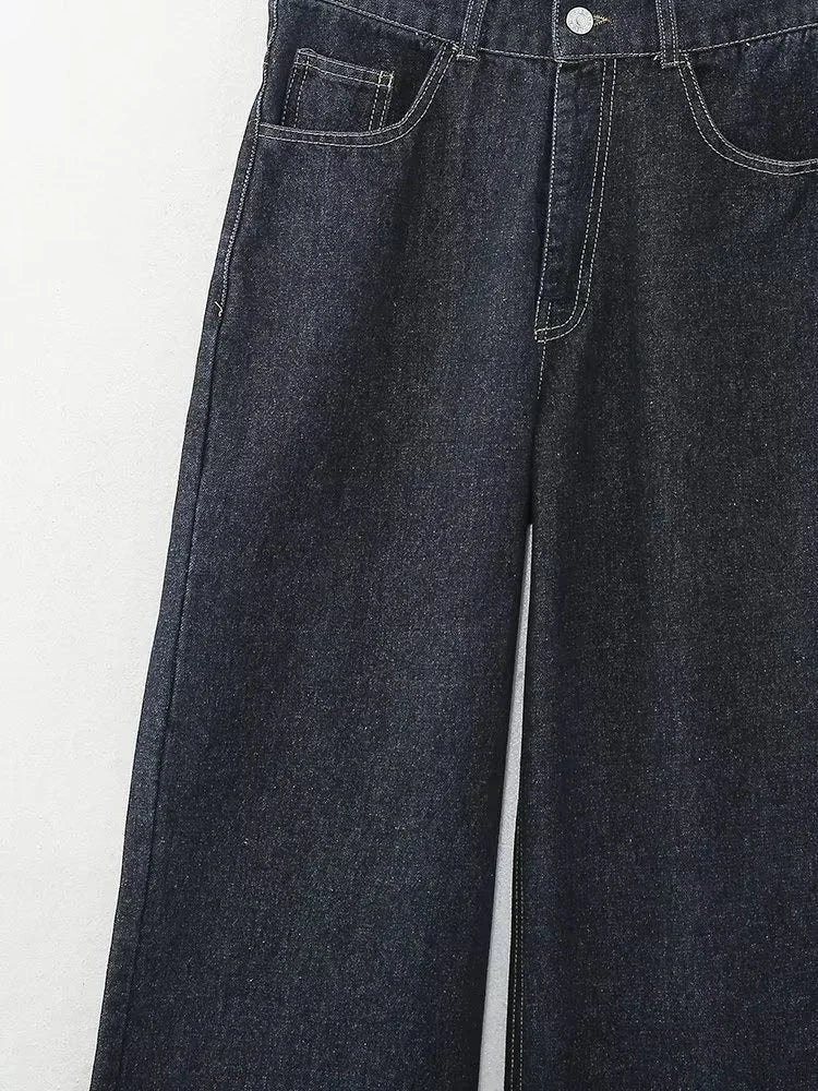 Completo Denim Donna Nero