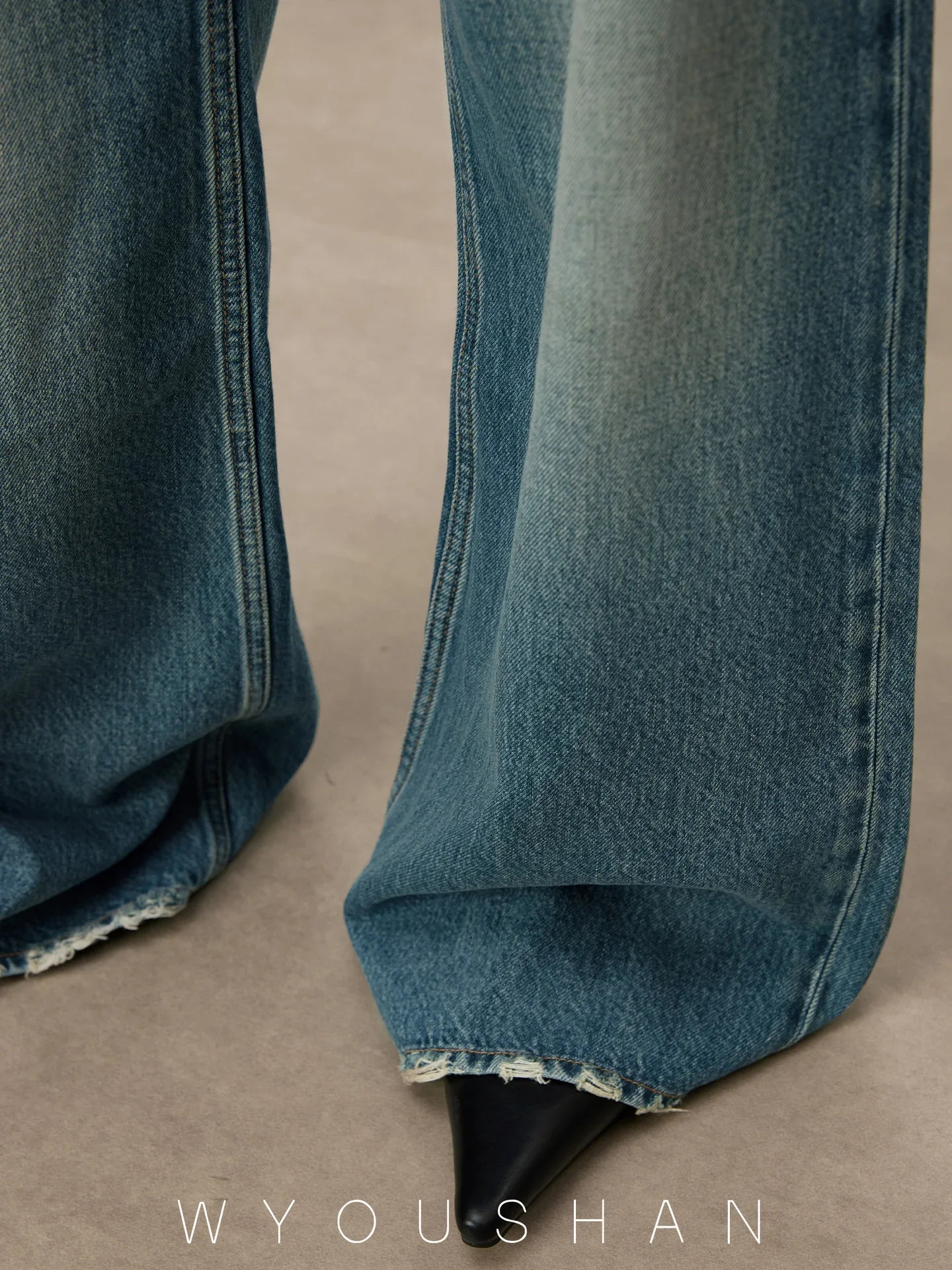 Jeans Donna Vita Alta Vintage