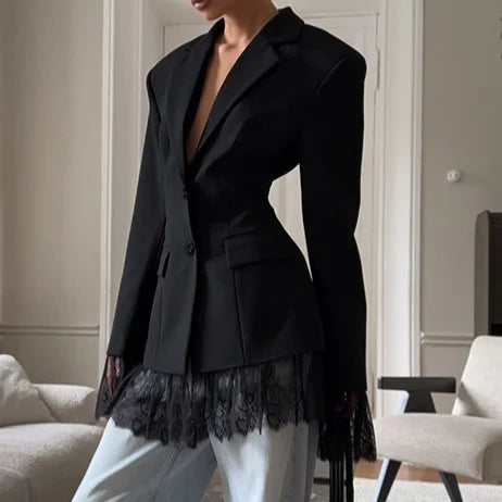 Blazer Donna con Pizzo