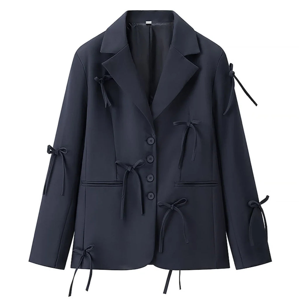 Giacca Blazer Donna con Fiocchi