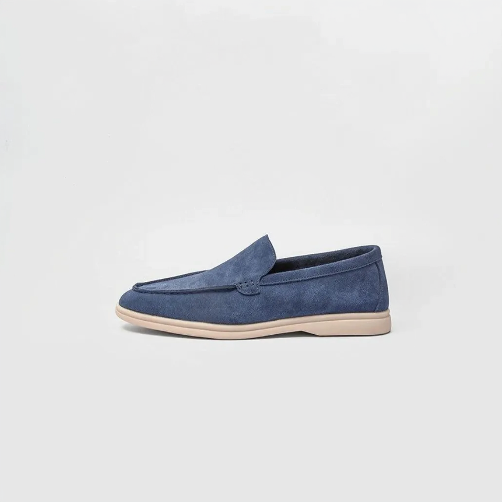 Mocassini Driving Shoes Uomo Camoscio Old Money | Old Money®
