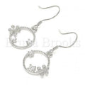 boucle d'oreille en argent