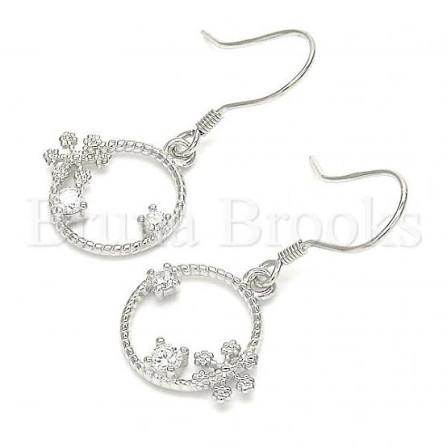 boucle d'oreille en argent